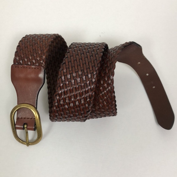 LOFT Genuine Woven Leather Belt - Picture 7 of 7